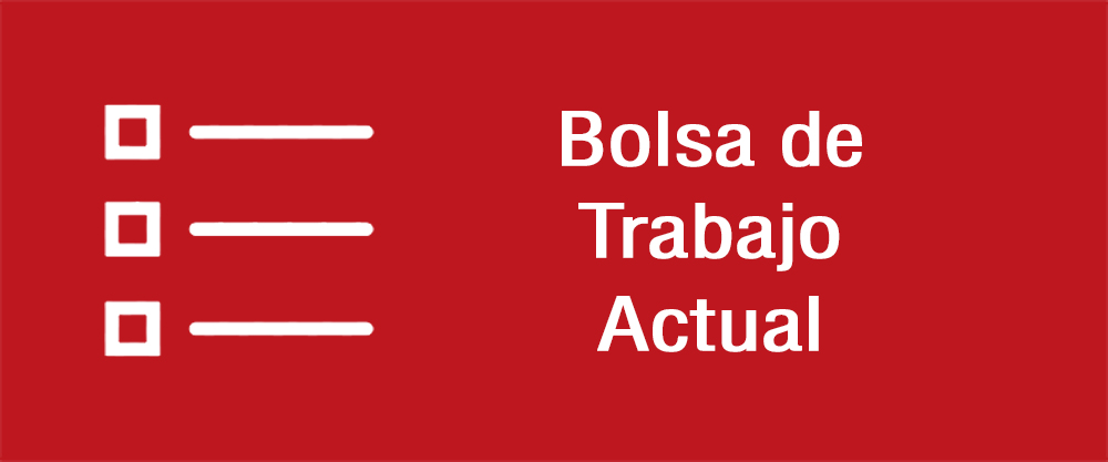 Bolsa de Trabajo Actual