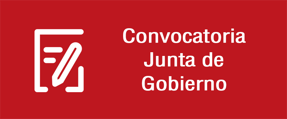 Convocatorias Junta de Gobierno