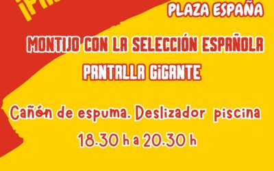 EL AYUNTAMIENTO DE MONTIJO HA ORGANIZADO OTRAS ACTIVIDADES PARA EL PREVIO DE LA RETRANSMISIÓN DE LA FINAL DE LA EUROCOPA 2024