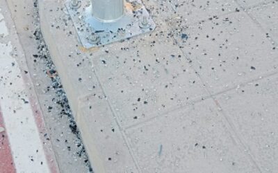 ACTOS VANDÁLICOS AL MOBILIARIO URBANO DE LA LOCALIDAD